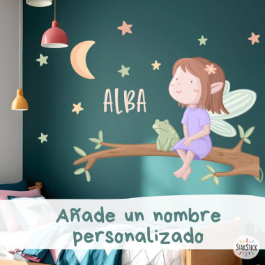 Vinil infantil de fada a la...