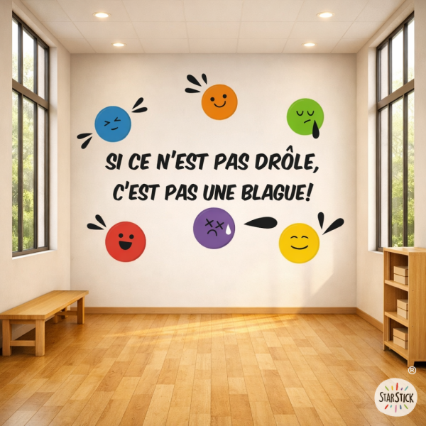 Vinils decoratius per a aules | Frase sobre el respecte i el bullying per a col·legis
