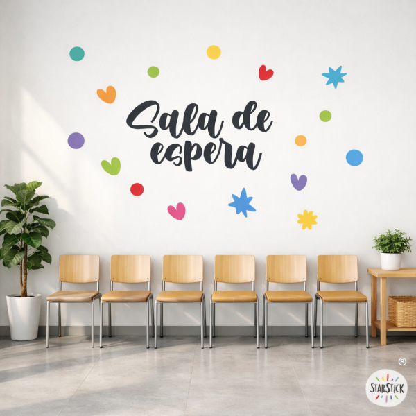 Vinilos decorativos para sala de espera de hospitales y zonas de pediatría