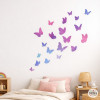 Vinilo Mariposas Galaxia - Ideas decorativas para cuartos infantiles