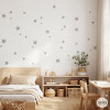 85 Estrellas Plateadas - Vinilo estrellas decorativas