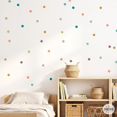 Productes de decoració - Mini confetis en tons terra i verd