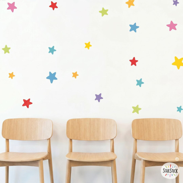 Vinilos decorativos - Estrellas de colores