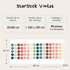 Vinils per decorar parets - Mini confetis en tons terra