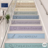 Stair stickers for healthcare centers | Every day matters