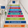 Vinilos para escaleras de centros de salud | Cada paso cuenta