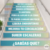 Adhesius per a escales en centres de salut – Beneficis de pujar escales