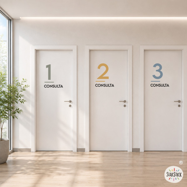 Signalisation d’espaces publics | Numéro et texte style ZEN