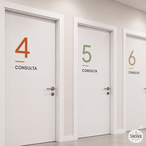 Signalisation d’espaces publics | Numéro et texte style ZEN