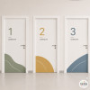 Signalétique et décoration de portes d’espaces publics | Style ZEN