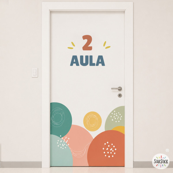 Door signage | Boho style for public spaces