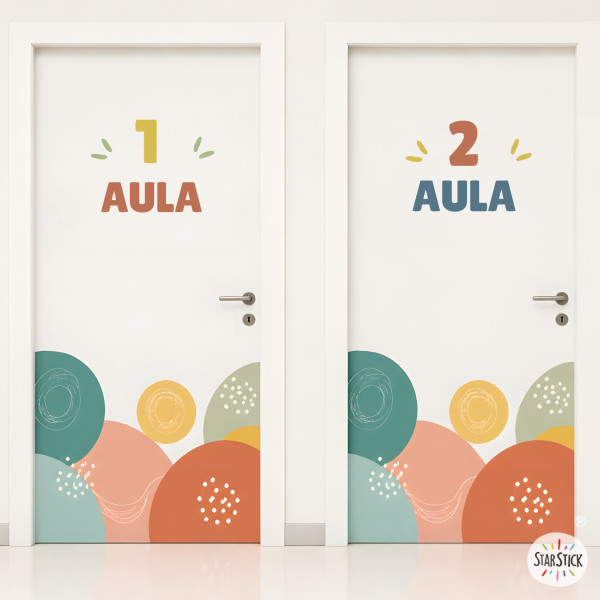 Senyalització de portes | Estil Boho per a espais públics