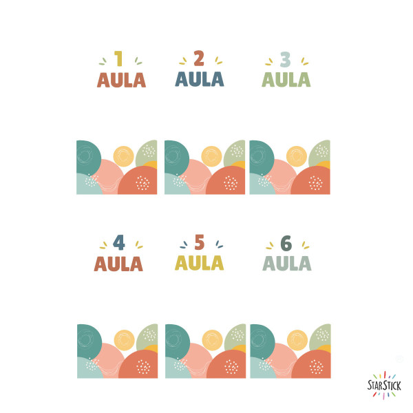 Door signage | Boho style for public spaces