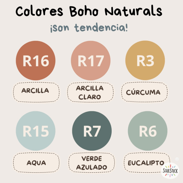 Senyalització de portes | Estil Boho per a espais públics