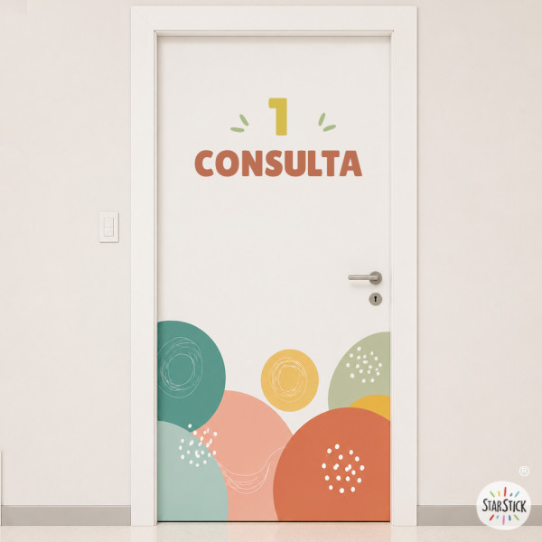 Senyalització de portes per a centres de salut | Estil Boho