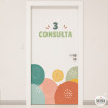 Signalisation des portes pour centres de santé | Style bohème