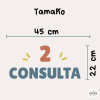 Señalización de puertas para centros de salud | Estilo Boho