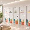 Senyalització de portes per a centres de salut | Estil Boho