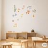 Sticker décoratif avec notes musicales colorées – Décoration éducative