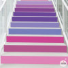 Vinilos decorativos para escaleras educativas – Tonos Lavanda