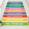 Stickers pour escaliers avec les phrases que vous souhaitez