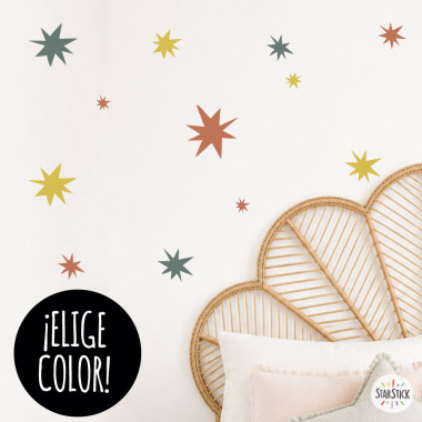 Sticker étoiles Rocky -...