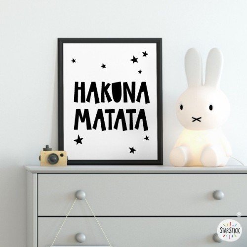 Film décoratif - HAKUNA MATATA