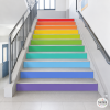 Vinilos decorativos para escaleras educativas – Tonos confeti