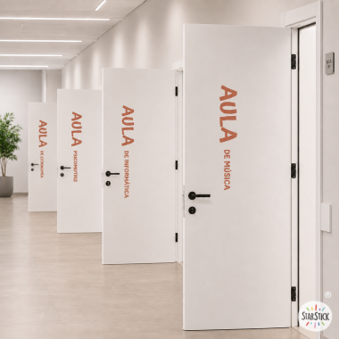 Lettres pour portes -...
