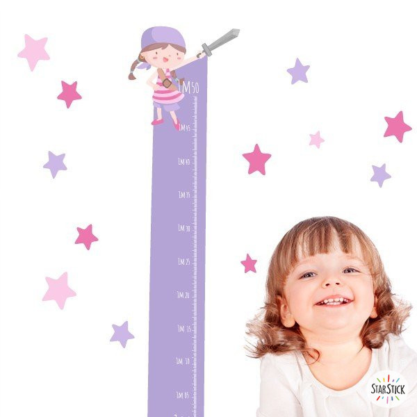 Compteur enfant - Super pirate girl - Vinyles enfant