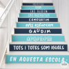 Choisissez les couleurs - Stickers pour décorer les escaliers | Règles de vie à l'école