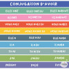 Stair Decoration for Educational Centres - French Verb Avoir Conjugation