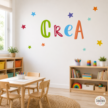 Crea - Vinils infantils per decorar escoles i ambients d'aprenentatge
