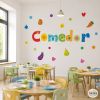 Vinilos comedor escolar colección Happy | Decoración educativa para comedores y centros escolares