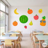 Fruit - Decorative stickers. Murals to decorate school cafeterias