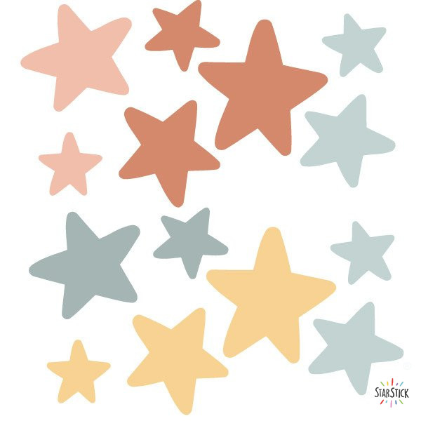 Pack d’étoiles pour agrandir les stickers muraux StarStick