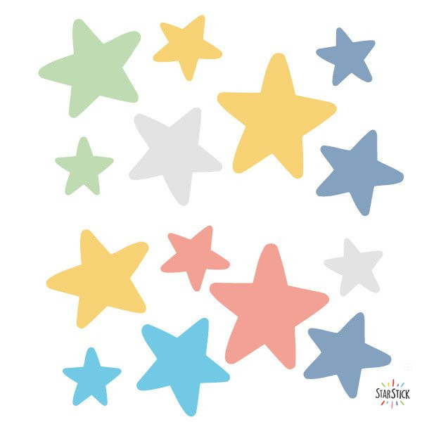 Extra star pack to extend StarStick wall stickers