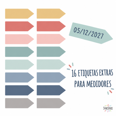 Extra Pack - Étiquettes adhésives pour toises