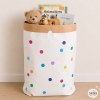 Saco organitzador de paper Confeti de colors | Sac per a joguines i roba