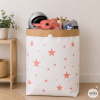 Saco organizador de papel con estrellas de colores