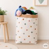Paper storage bag – Colorful confetti in Boho tones