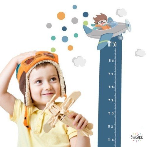Avió confeti - Vinil mesurador infantil
