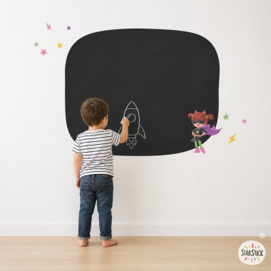 Vinilo infantil de pizarra...