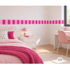 Cenefa autoadhesiva de rayas de colores | Decoración moderna