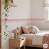 Bande adhésive à double vague colorée | Décoration murale