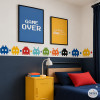 Gaming Self-Adhesive Border | Decor for Teen Bedrooms