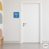Space Signage with Custom Stickers | Squares