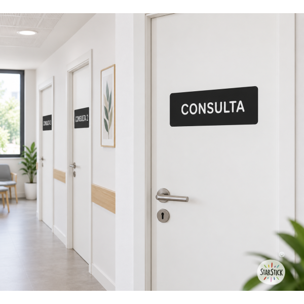 Rectangles adhésifs personnalisés | Signalétique des espaces