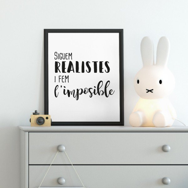 Decorative foil – Let's be realistic and do the impossible