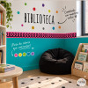 Colourful Spiral Decorative Wall Border | Original Decor